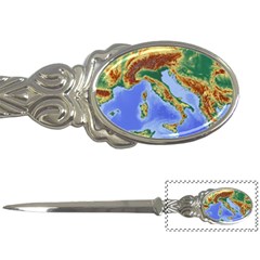 Italy Alpine Alpine Region Map Letter Opener