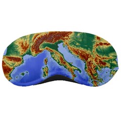 Italy Alpine Alpine Region Map Sleeping Masks