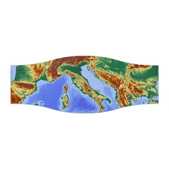 Italy Alpine Alpine Region Map Stretchable Headband
