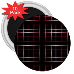 Background Texture Pattern 3  Magnets (10 pack) 