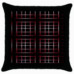 Background Texture Pattern Throw Pillow Case (Black)