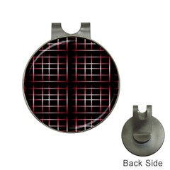 Background Texture Pattern Hat Clips with Golf Markers