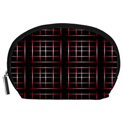 Background Texture Pattern Accessory Pouch (Large)
