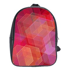 Abstract Background Texture School Bag (large)