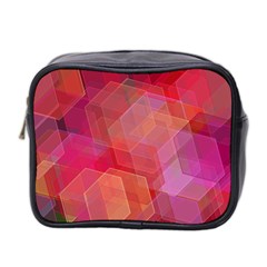 Abstract Background Texture Mini Toiletries Bag (two Sides)