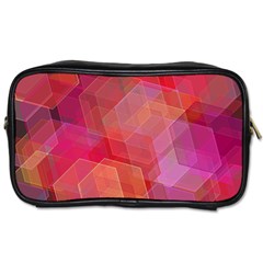 Abstract Background Texture Toiletries Bag (one Side)