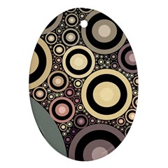 Art Retro Design Vintage Ornament (oval)