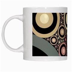 Art Retro Design Vintage White Mugs