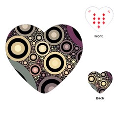 Art Retro Design Vintage Playing Cards (heart)