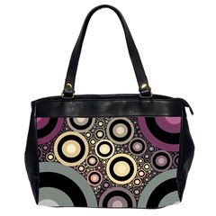 Art Retro Design Vintage Oversize Office Handbag (2 Sides)