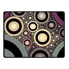 Art Retro Design Vintage Fleece Blanket (small)