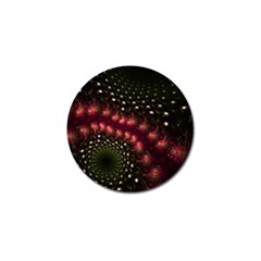 Background Texture Pattern Art Golf Ball Marker