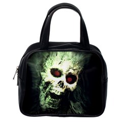 Screaming Skull Human Halloween Classic Handbag (one Side)