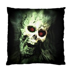 Screaming Skull Human Halloween Standard Cushion Case (one Side)