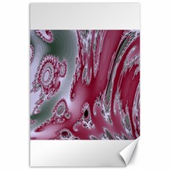 Fractal Gradient Colorful Infinity Canvas 24  X 36 