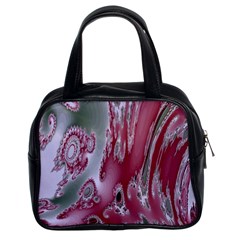 Fractal Gradient Colorful Infinity Classic Handbag (two Sides)