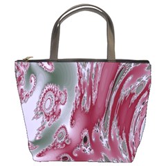 Fractal Gradient Colorful Infinity Bucket Bag