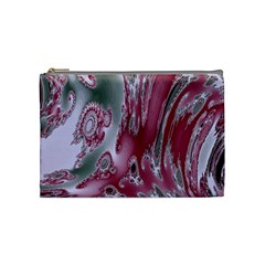 Fractal Gradient Colorful Infinity Cosmetic Bag (medium)
