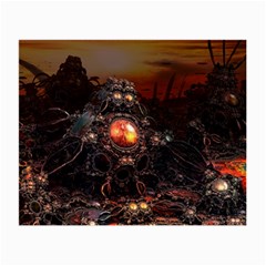 Fractal Mandelbulb 3d Action Small Glasses Cloth (2-side) by Wegoenart