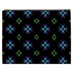 Background Abstract Vector Fractal Cosmetic Bag (xxxl) by Wegoenart