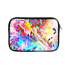 Background Drips Fluid Colorful Apple Ipad Mini Zipper Cases by Wegoenart