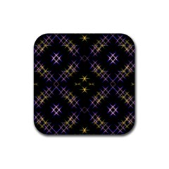 Seamless Background Abstract Vector Rubber Square Coaster (4 Pack) 