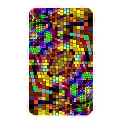 Color Mosaic Background Wall Memory Card Reader (rectangular)