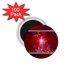 Christmas Candles 1 75  Magnets (100 Pack)  by Wegoenart