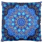 Fractal Mandala Abstract Standard Flano Cushion Case (Two Sides) Front