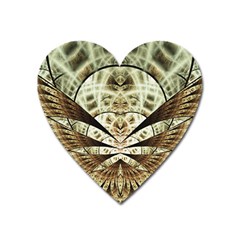 Pattern Nature Desktop Fractals Heart Magnet