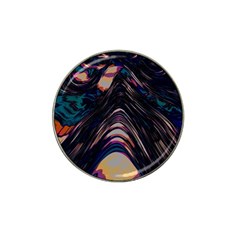 Pattern Texture Fractal Colorful Hat Clip Ball Marker by Wegoenart