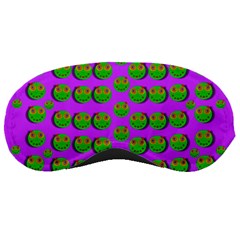 The Happy Eyes Of Freedom In Polka Dot Cartoon Pop Art Sleeping Masks by pepitasart