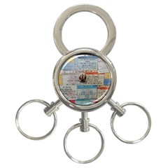 Concert TIcket Memorabilia  3-Ring Key Chains