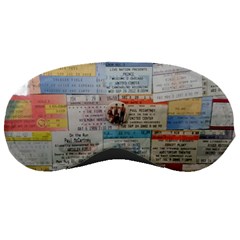 Concert TIcket Memorabilia  Sleeping Masks