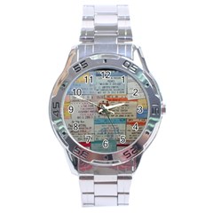 Concert TIcket Memorabilia  Stainless Steel Analogue Watch