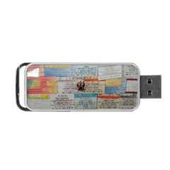 Concert TIcket Memorabilia  Portable USB Flash (Two Sides)