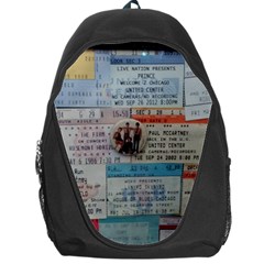 Concert TIcket Memorabilia  Backpack Bag