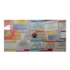 Concert TIcket Memorabilia  Satin Wrap