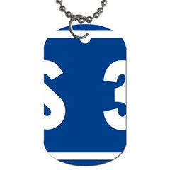 Italy State Highway 38 Dog Tag (one Side) by abbeyz71