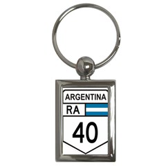 Argentina National Route 40 Key Chains (rectangle)  by abbeyz71