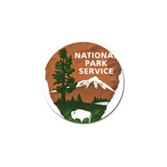 U S  National Park Service Arrowhead Insignia Golf Ball Marker by abbeyz71