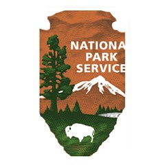 U S  National Park Service Arrowhead Insignia Memory Card Reader (rectangular) by abbeyz71