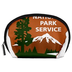 U S  National Park Service Arrowhead Insignia Accessory Pouch (large) by abbeyz71