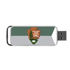 Guidon Of U S  National Park Service Portable Usb Flash (two Sides)