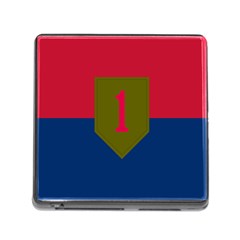 United States Army First Infantry Division Flag Memory Card Reader (square 5 Slot) by abbeyz71
