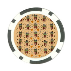 Sankta Lucia With Love And Candles In The Silent Night Poker Chip Card Guard by pepitasart