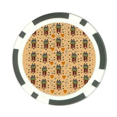 Sankta Lucia With Love And Candles In The Silent Night Poker Chip Card Guard (10 Pack) by pepitasart