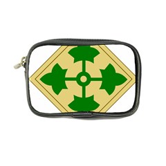 U S  Army 4th Infantry Division Shoulder Sleeve Insignia (1918–2015) Coin Purse by abbeyz71