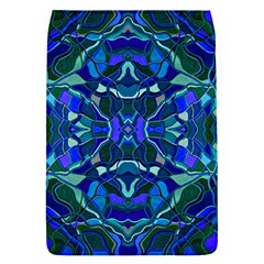 Abstract #8   I   Aqua Blues 6000 Removable Flap Cover (s) by KesaliSkyeArt