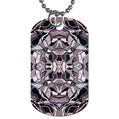 Abstract #8   I   Aquatic 6000 Dog Tag (two Sides) by KesaliSkyeArt